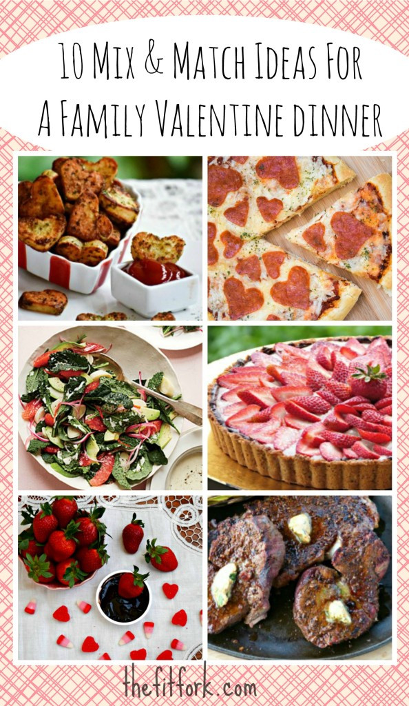 Family Valentine Dinners
 Fast Fit Family Valentine Dinners – Mix and Match Menu