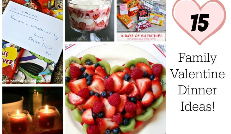 Family Valentine Dinners
 Valentine Dinner Ideas for Families