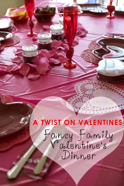 Family Valentine Dinners
 Emmy Mom e Day at a Time A New Twist on Valentine s Day