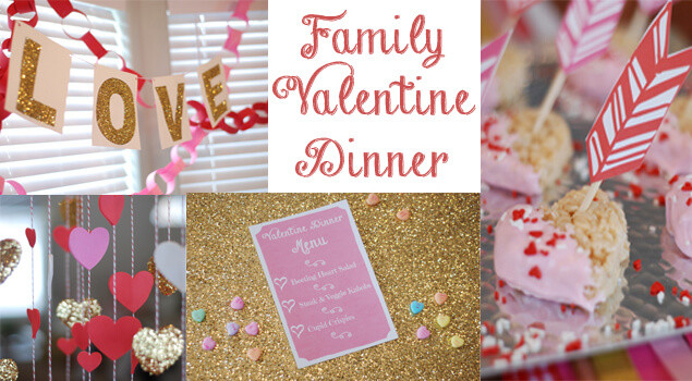 Family Valentine Dinners
 A Valentine s Dinner For The Whole Family With Free