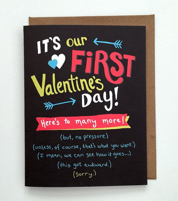 First Valentine Day Gift Ideas
 First Valentine s Day Card