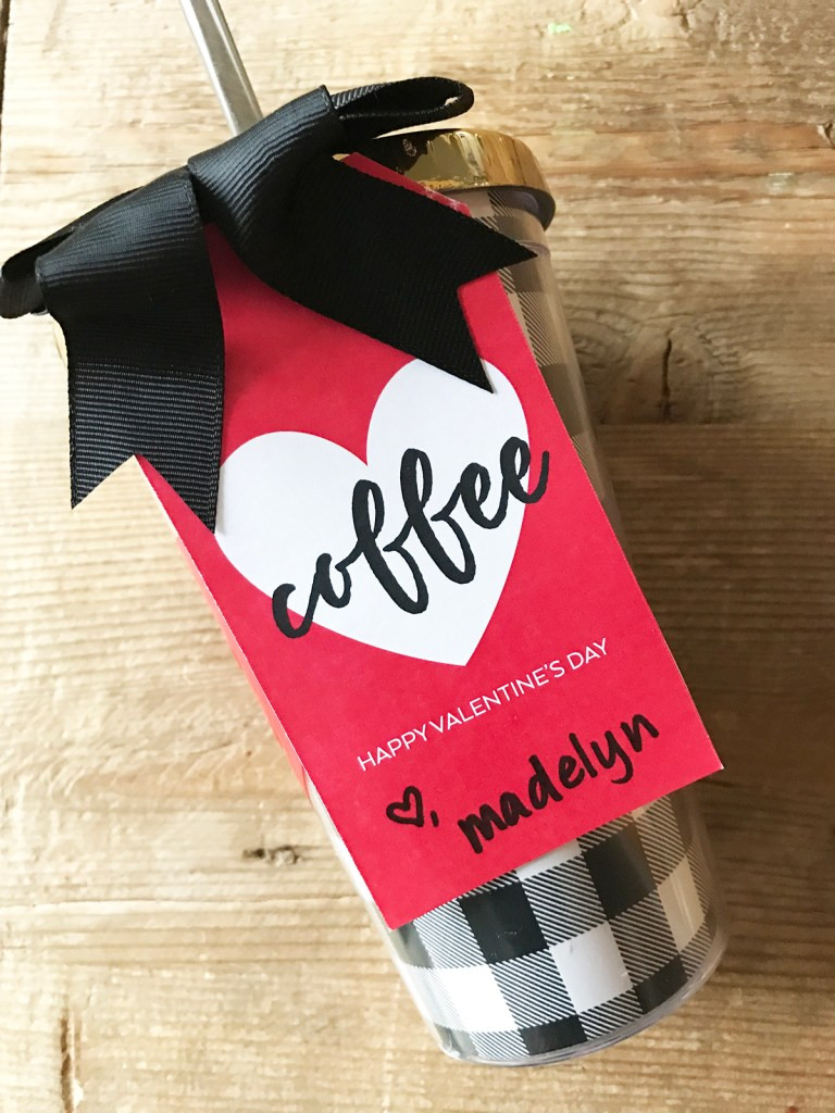 First Valentines Day Gift
 Valentine s Day DIY Travel Mug Teacher s Gift