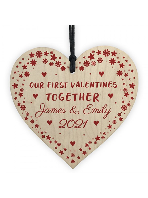 First Valentines Day Gift
 1st First Valentines Day Gift For Couple Him Her PERSONALISED