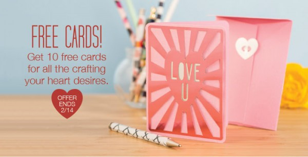 Free Valentines Day Ideas
 Freebie 10 Free Cricut Valentine’s Day Cards – Stamping