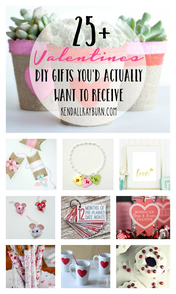 Friend Valentines Day Gift Ideas
 25 DIY Valentines Day Gifts Kendall Rayburn