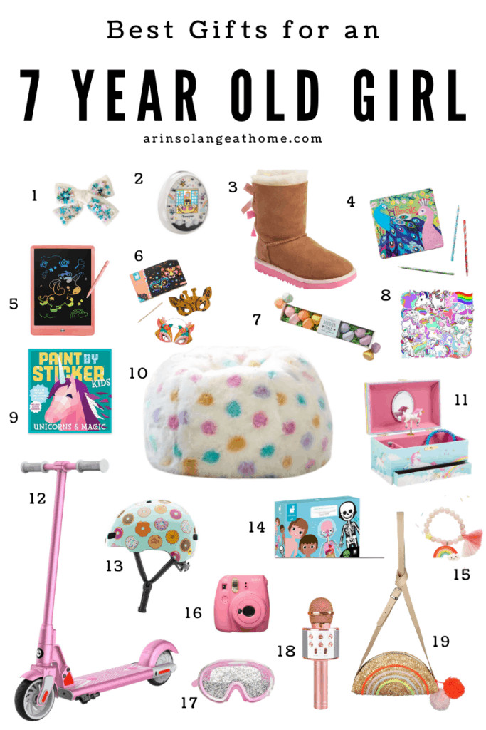 Fun Gift Ideas For Girls
 Best Gifts for 7 Year Old Girls arinsolangeathome