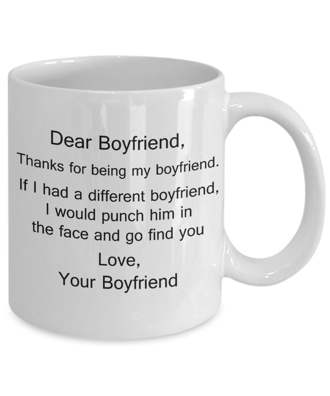 Gay Boyfriend Gift Ideas
 Gay away gag t dear boyfriend thanks for being my