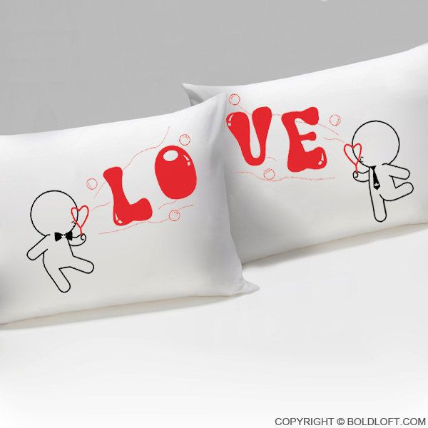 Gay Valentine Gift Ideas
 My Love is Yours His and His Pillowcases Gay Couples Gifts