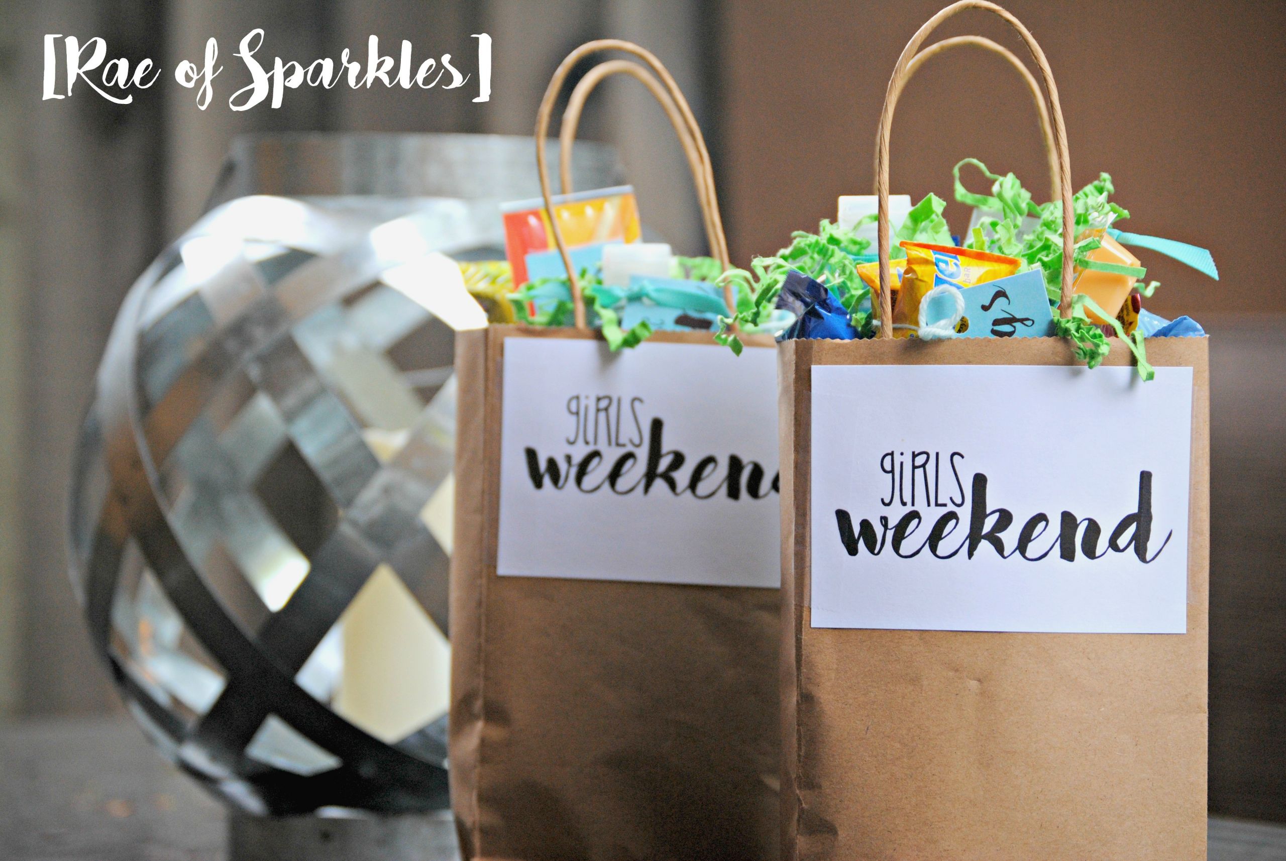 Gift Bag Ideas For Girls
 Girls Weekend Gift Bags