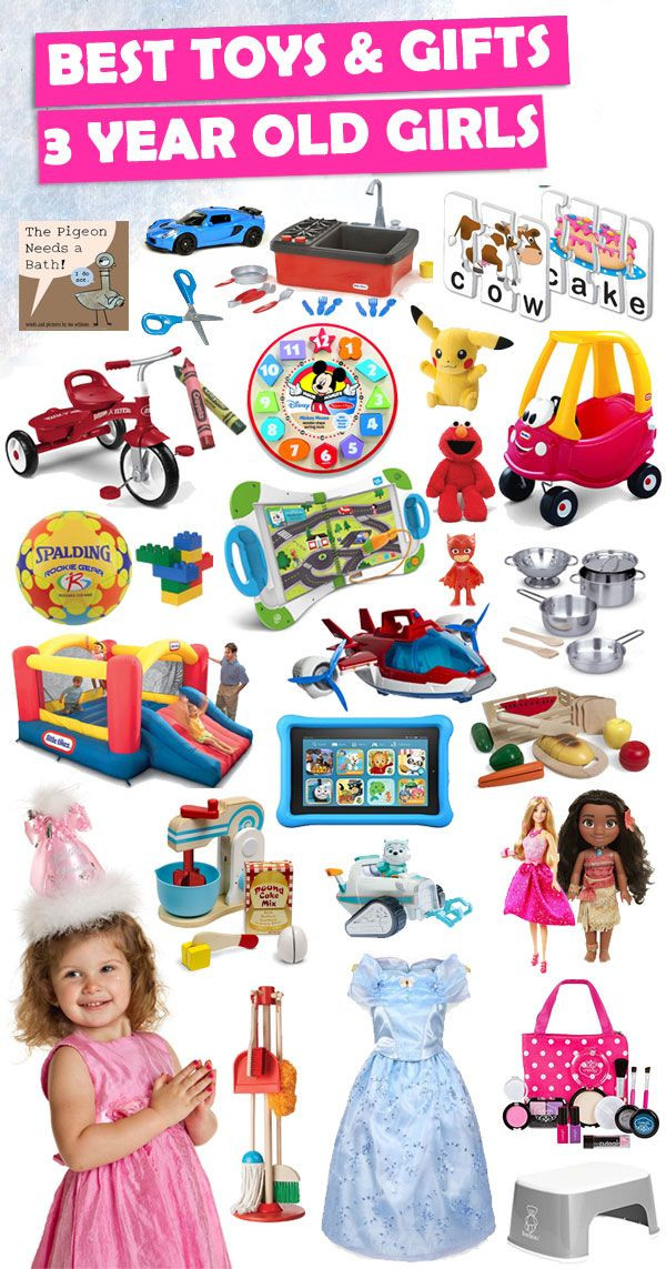 Gift Ideas For 3 Year Old Girls
 Gifts For 3 Year Old Girls [Best Toys for 2021]