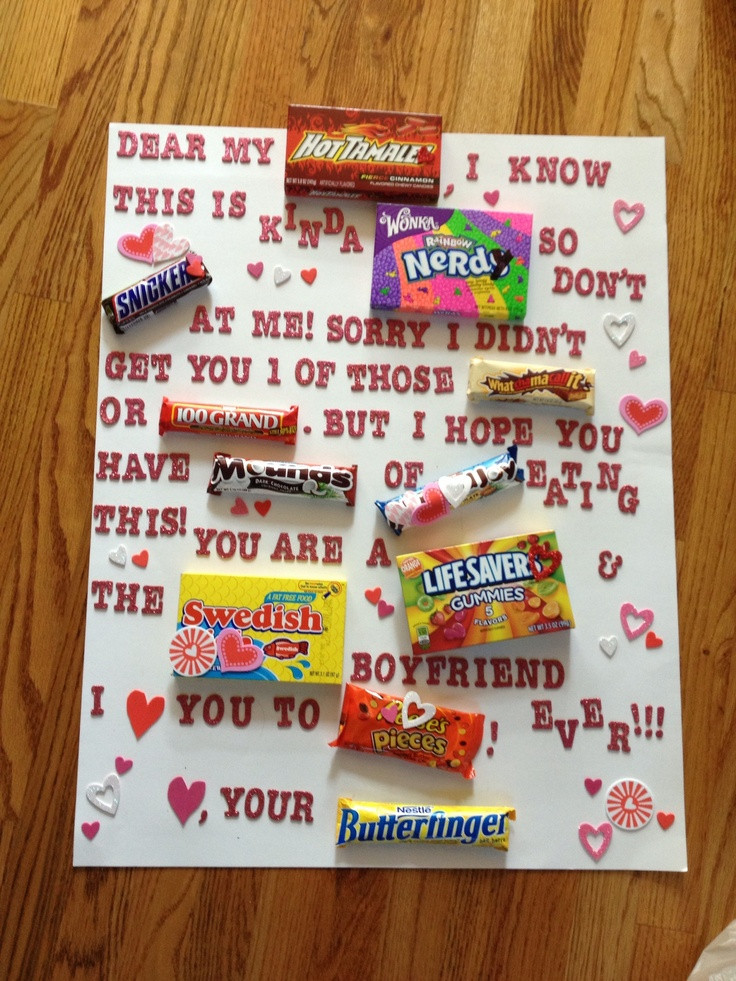 Gift Ideas For Boyfriend Valentines Day
 What I made my boyfriend for Valentines day
