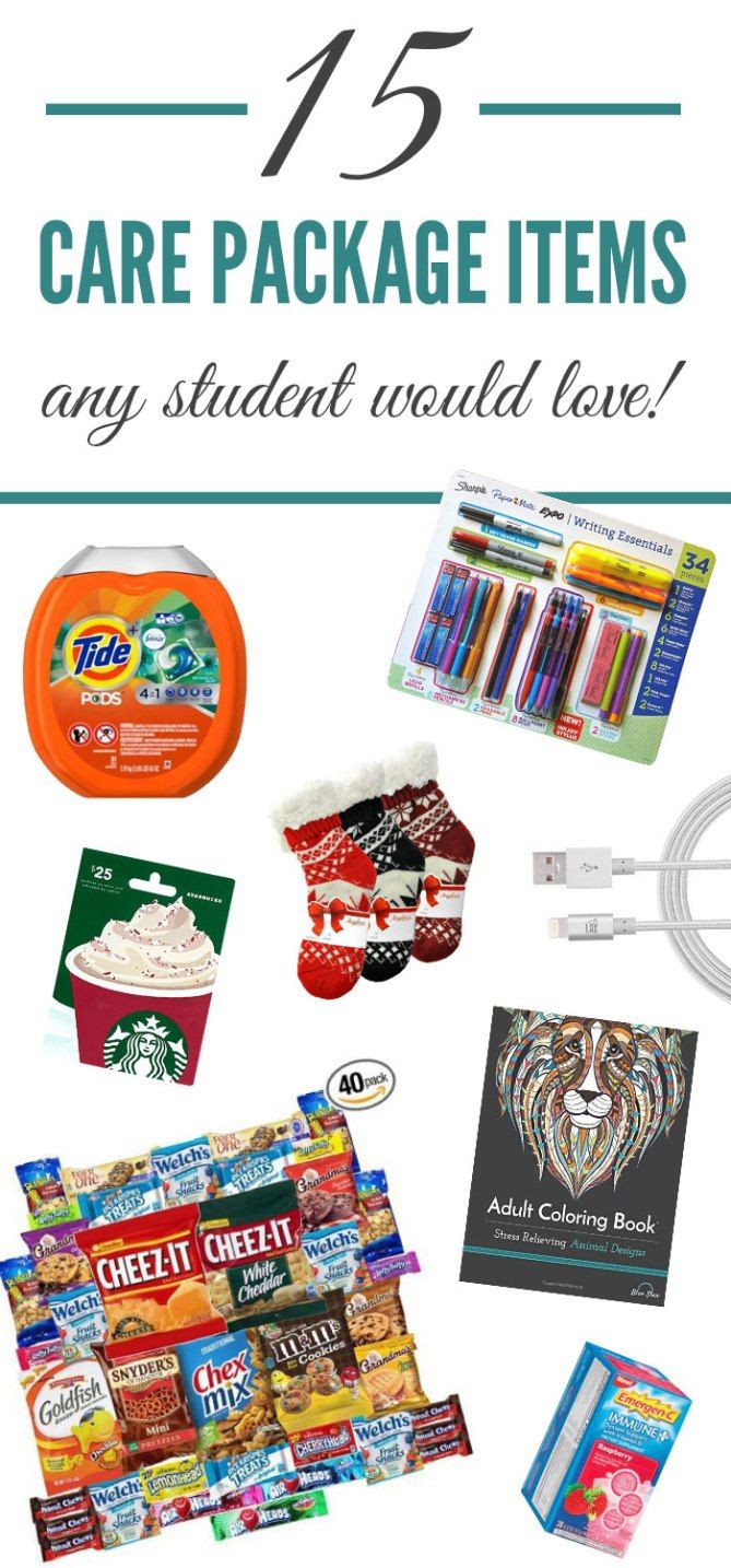 Gift Ideas For College Girls
 15 College Care Package Items Any Student Would Love