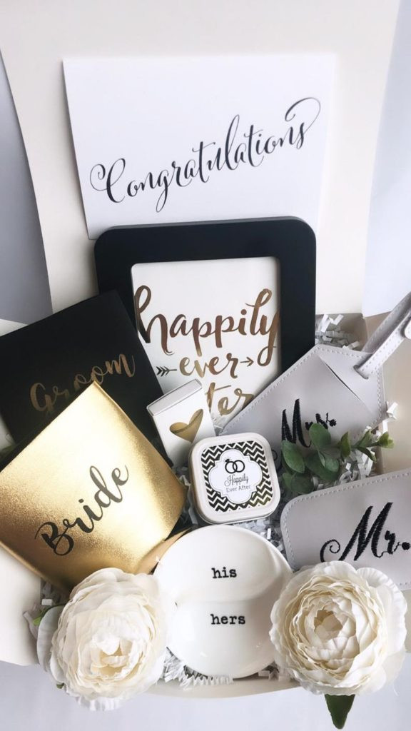 Gift Ideas For Engagement Couple
 15 Best Engagement Gift Basket Ideas for Couples wedding