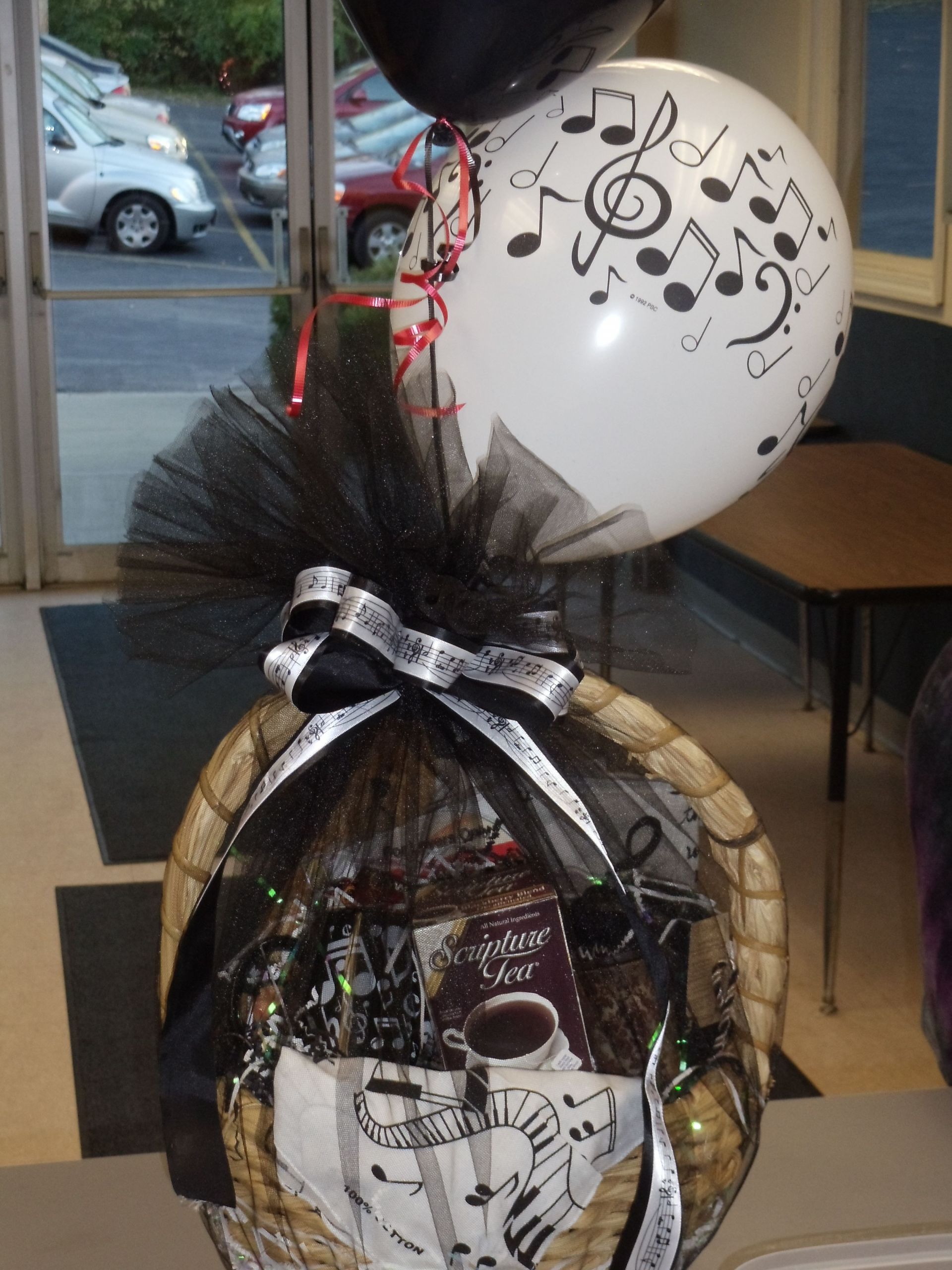 Gift Ideas For Musician Boyfriend
 Customed made Musical Gift Basket