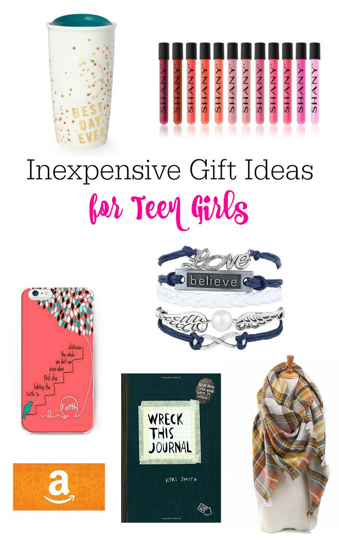 Gift Ideas For Teenage Girls
 Inexpensive Gift Ideas For Teen Girls