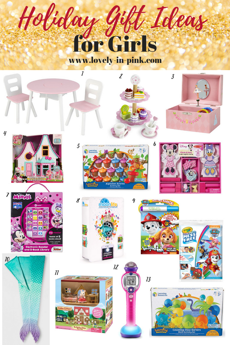 Gift Ideas For Toddler Girls
 Holiday Gift Ideas for Girls