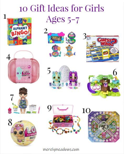 Girls Gift Ideas Age 7
 10 Gift Ideas for Girls Ages 5 7 Merely Meadows