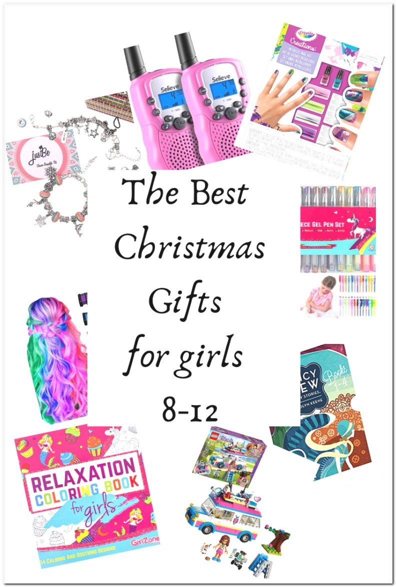 Girls Gift Ideas Age 8
 Christmas Gifts For Girls Ages 8 12