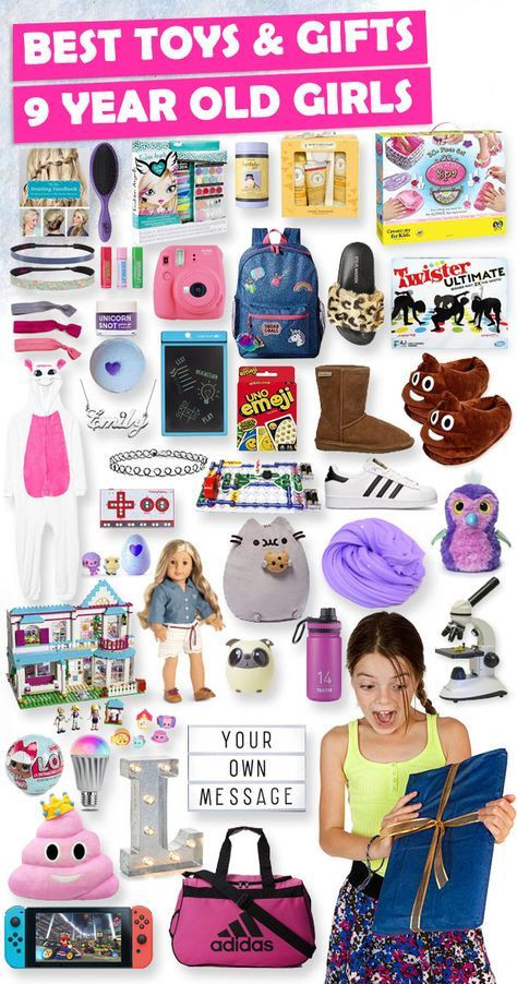 Girls Gift Ideas Age 9
 Gifts For 9 Year Old Girls [Best Toys for 2021]