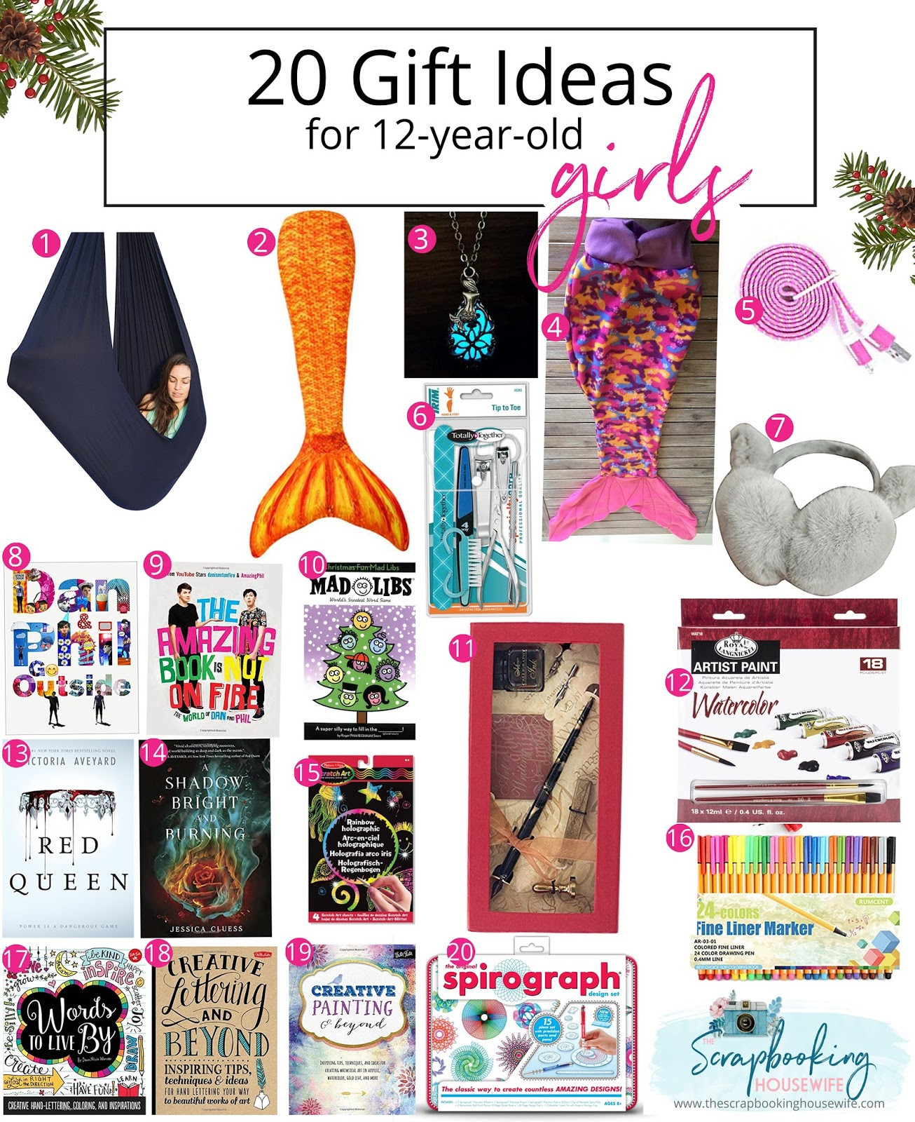 Girls Gift Ideas
 Ellabella Designs 20 GIFT IDEAS FOR 12 YEAR OLD TWEEN