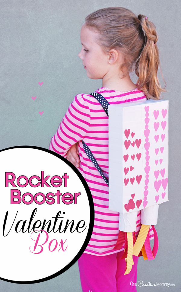 Girls Valentine Gift Ideas
 Valentine Box Ideas Rocket Booster onecreativemommy