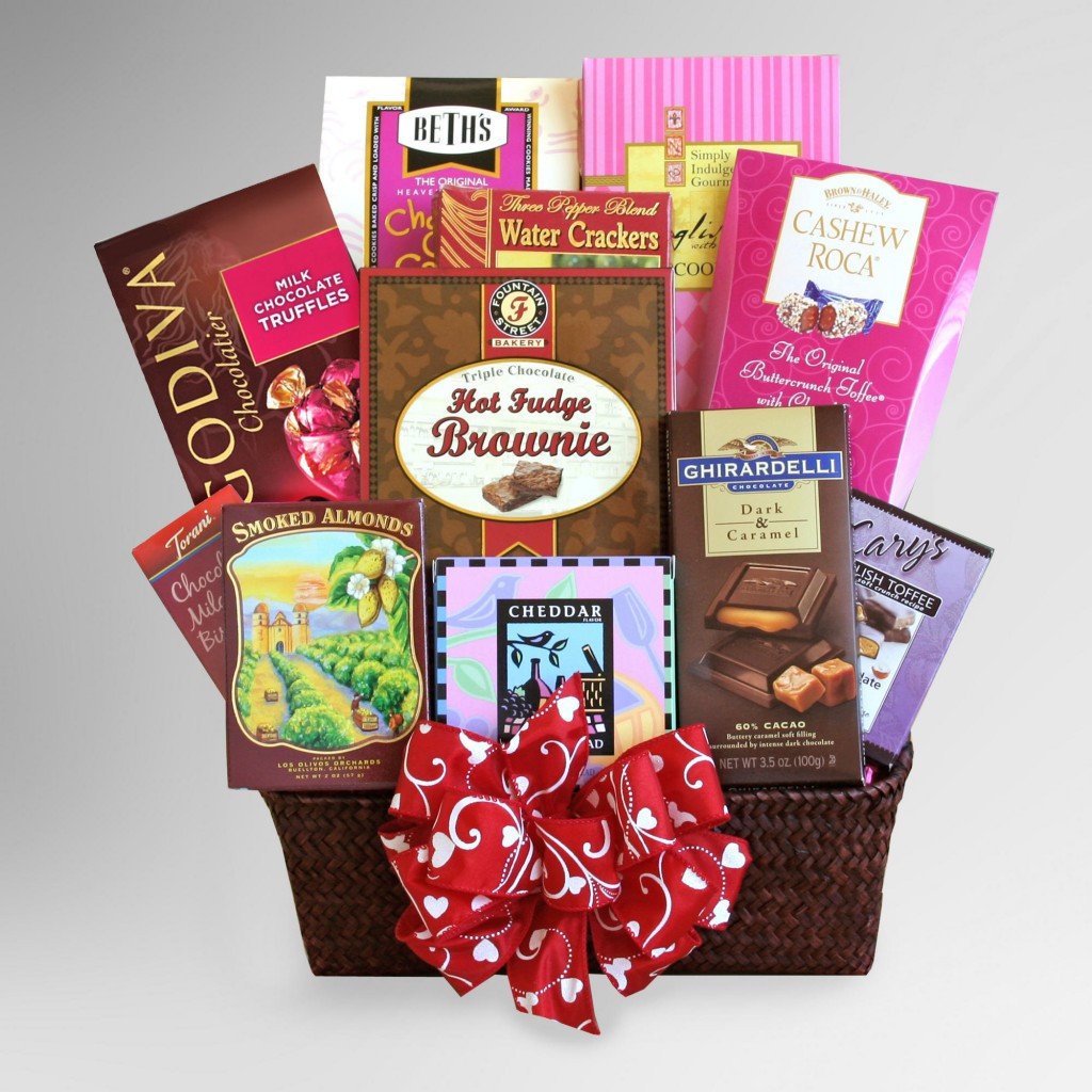 Good Valentine Day Gift Ideas
 Gourmet Valentines Day Gift Basket Giveaway