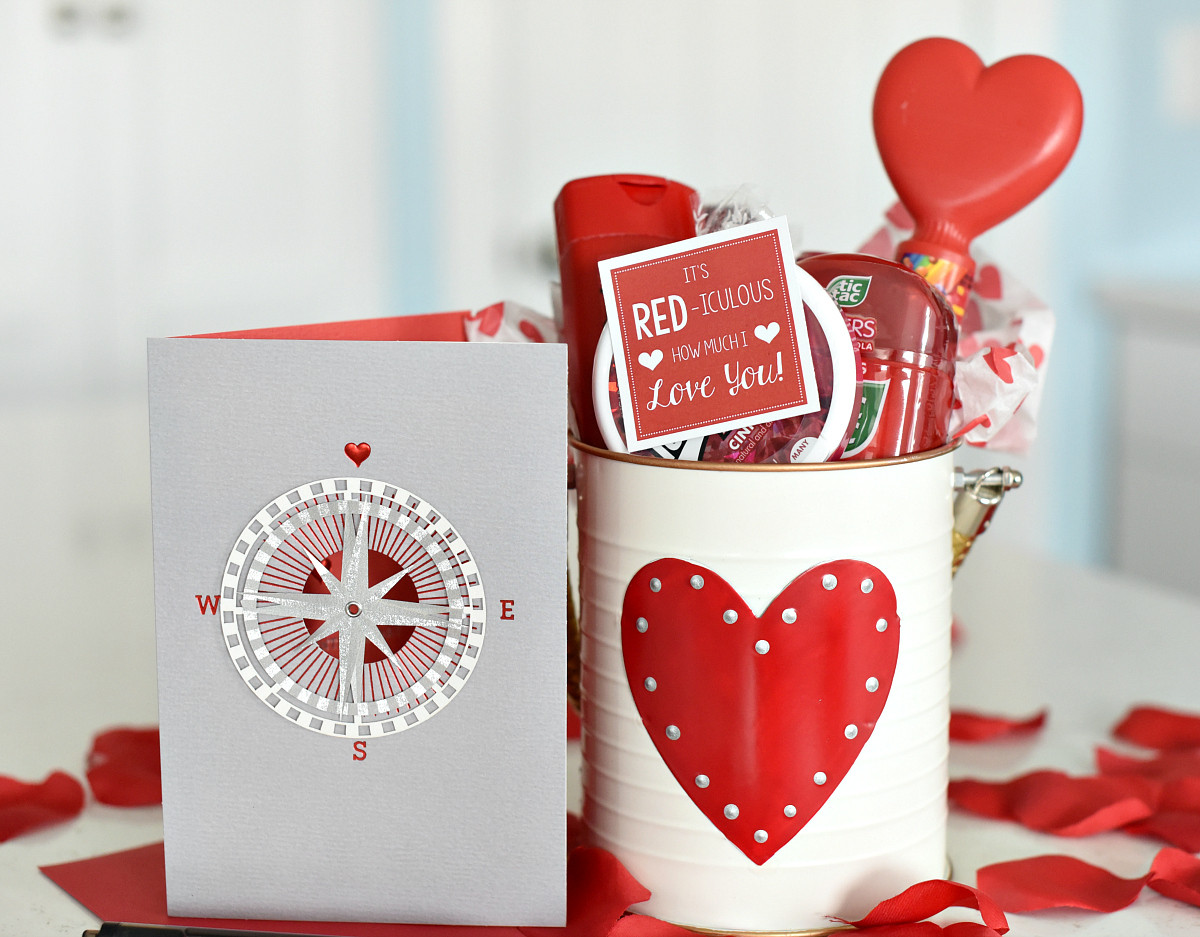 Great Valentines Day Ideas For Him
 Cute Valentine s Day Gift Idea RED iculous Basket