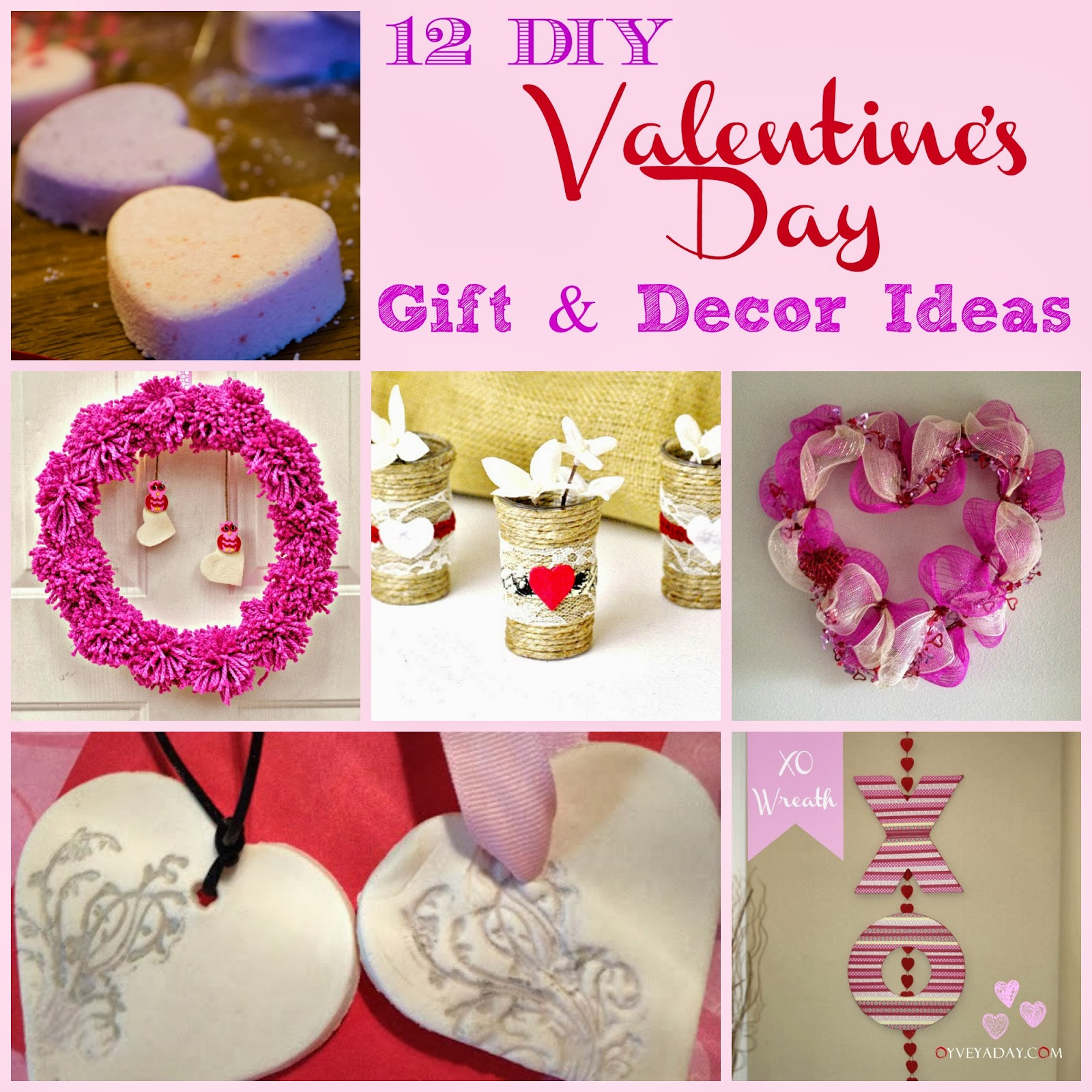 Handmade Valentine Gift Ideas
 12 DIY Valentine s Day Gift & Decor Ideas Outnumbered 3 to 1