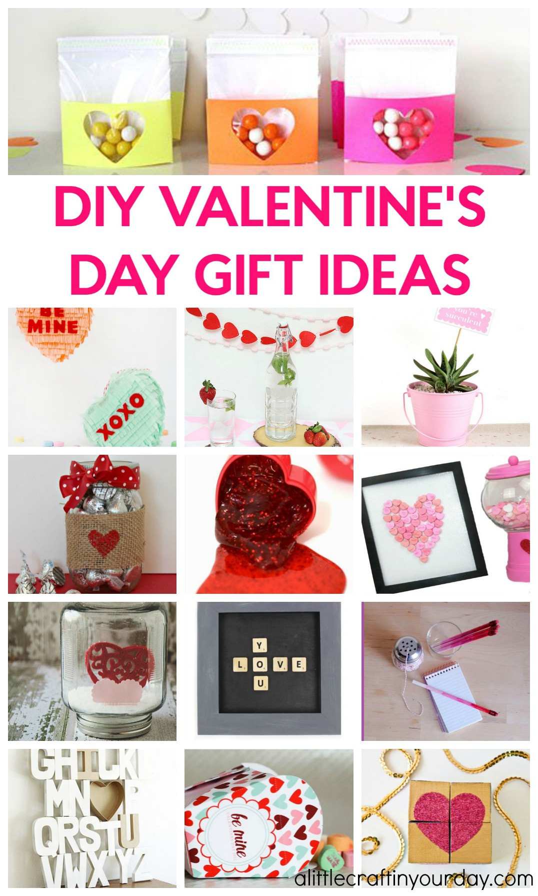 Handmade Valentine Gift Ideas
 DIY Valentines Day Gift Ideas A Little Craft In Your Day