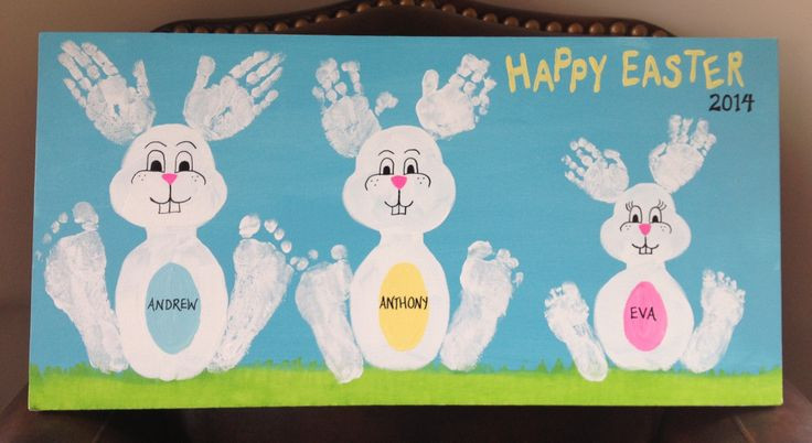 Handprint Easter Crafts
 Crafts Actvities and Worksheets for Preschool Toddler and