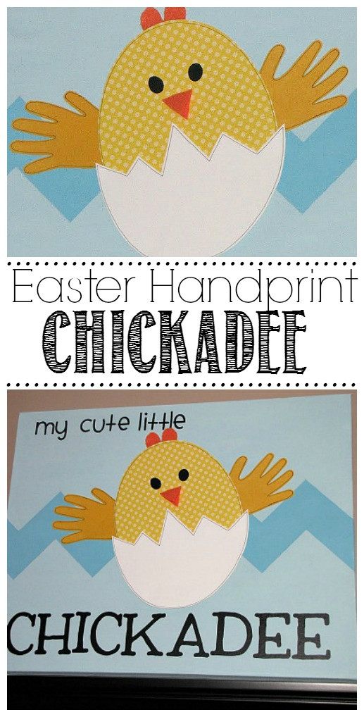 Handprint Easter Crafts
 Easter Handprint Craft Clean and Scentsible