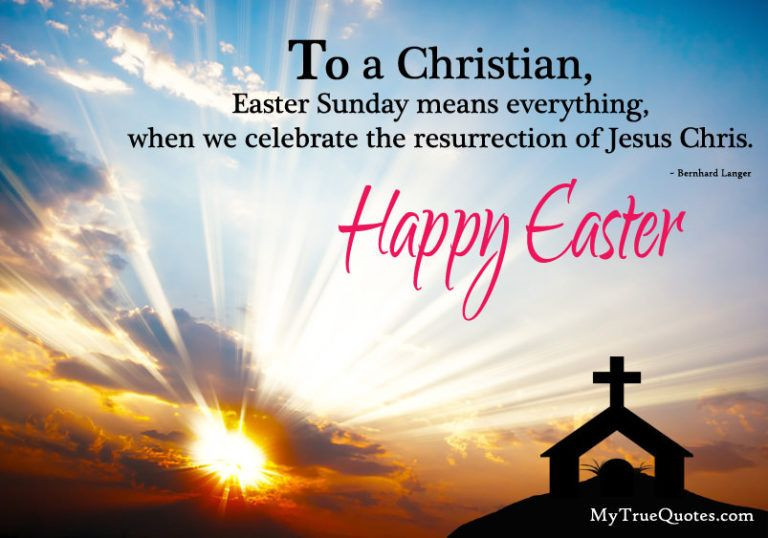 Happy Easter Sunday Quotes
 20 Inspiration Religious Easter Sunday Happy Easter