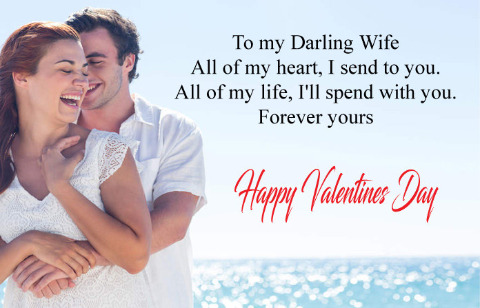 Happy Valentines Day Wife Quotes
 Happy Valentines Day Wishes for Wife