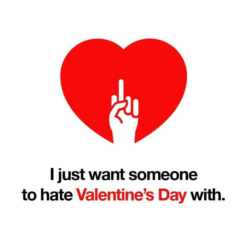 Hate Valentines Day Quotes
 Pin on Random Funny Stuff