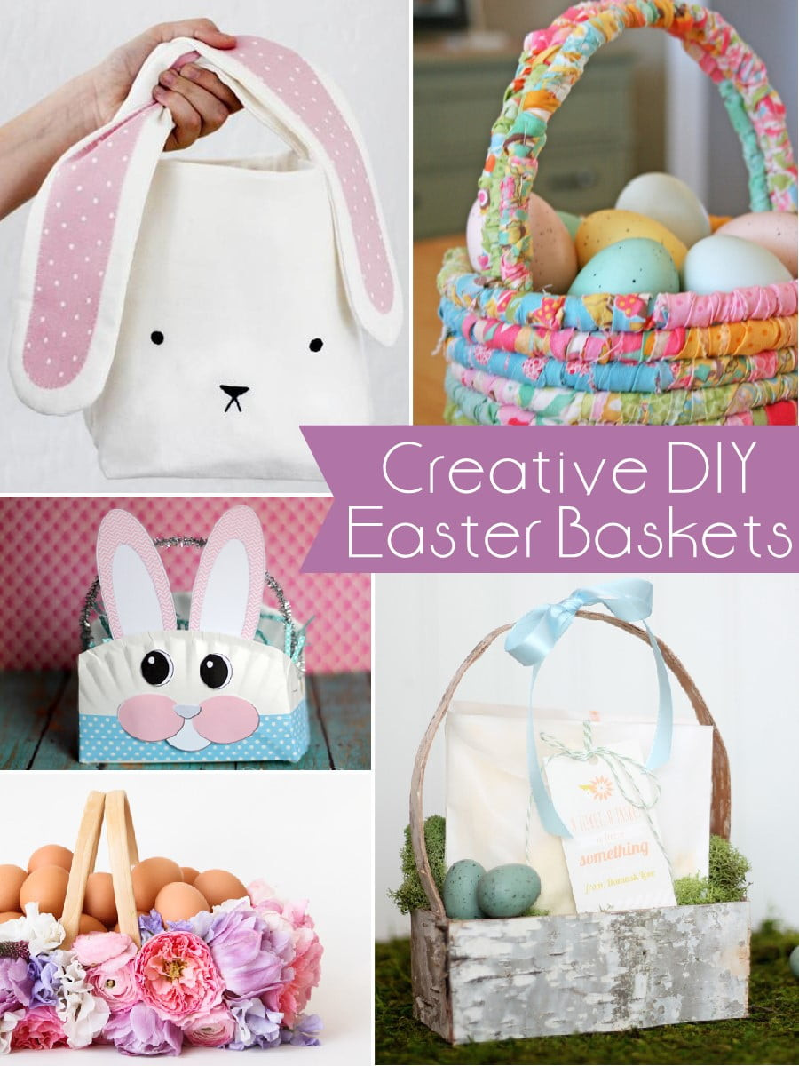 Homemade Easter Gift Ideas
 Creative DIY Easter Basket Ideas The Scrap Shoppe