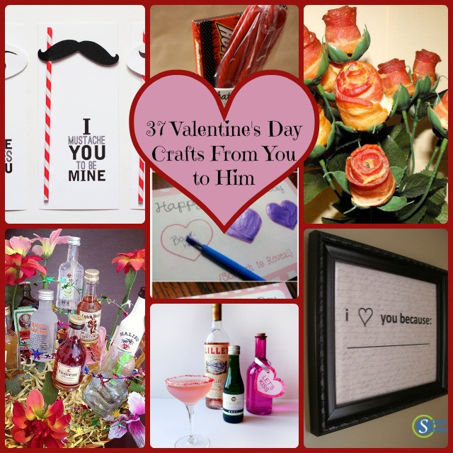 Homemade Valentine Gift Ideas Him
 37 Simple DIY Valentine s Day Gift Ideas From You to Him