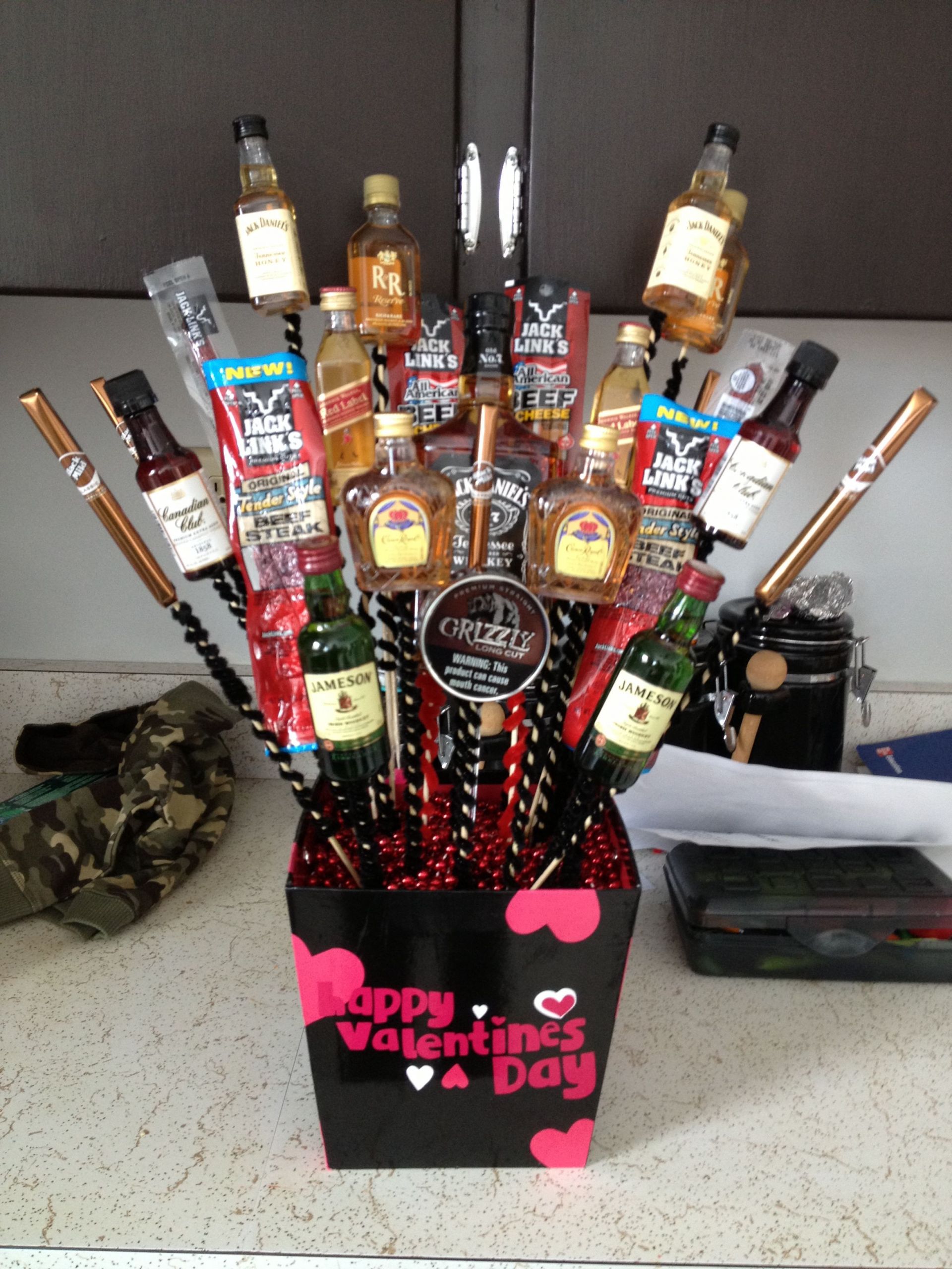 Husband Valentine Gift Ideas Lovely My Husbands Man Bouquet I Made Him for Valentines Day
