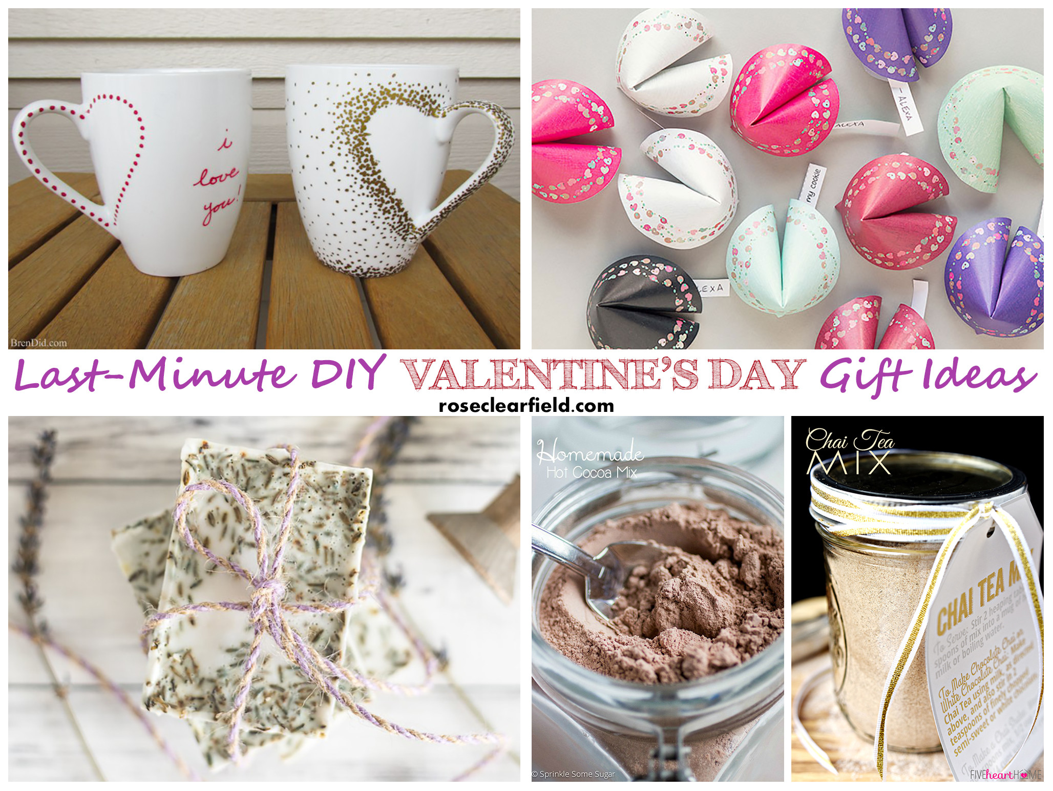 Last Minute Valentines Gift Ideas Lovely Last Minute Diy Valentine S Day Gift Ideas • Rose Clearfield