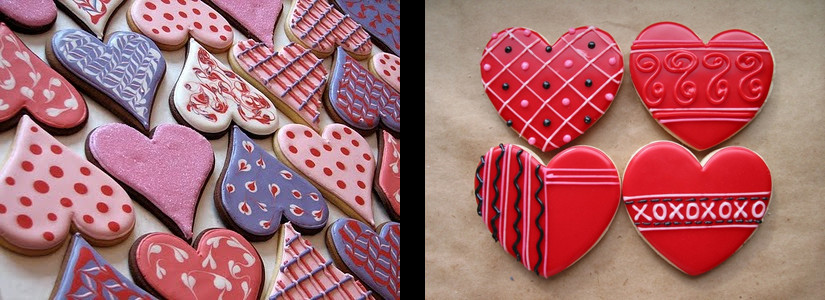 Martha Stewart Valentine Sugar Cookies
 It s Written on the Wall Tips for Baking and Decorating