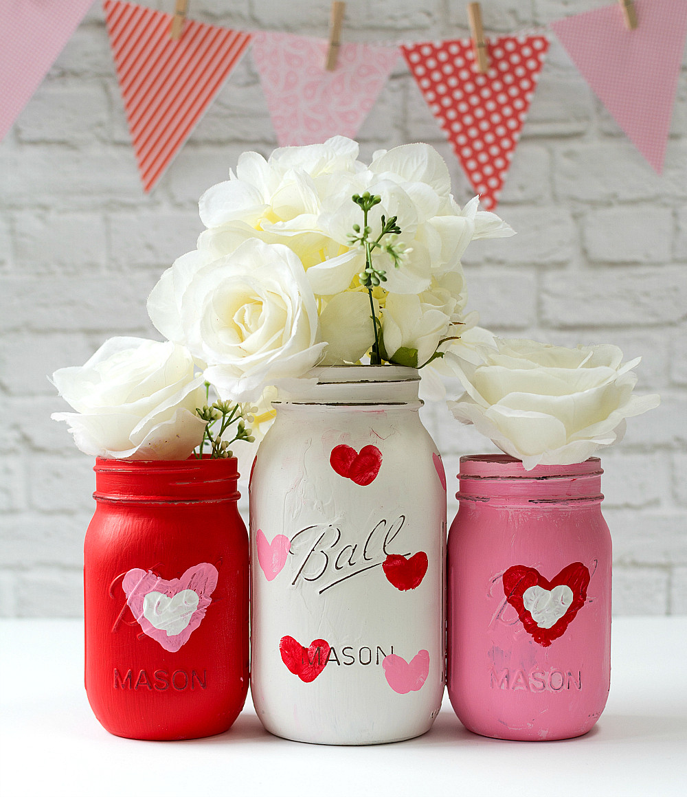 Mason Jar Valentine Gift Ideas
 Valentine s Day Mason Jar DIY Creations The Cottage Market