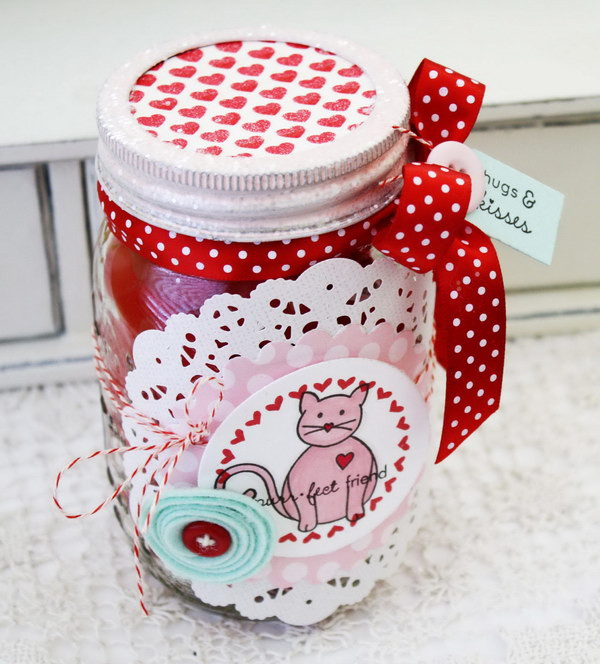 Mason Jar Valentine Gift Ideas
 55 DIY Mason Jar Gift Ideas for Valentine s Day 2018
