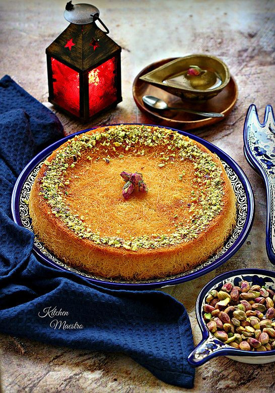 Middle Eastern Desert Recipes
 Kunafa Middle eastern dessert