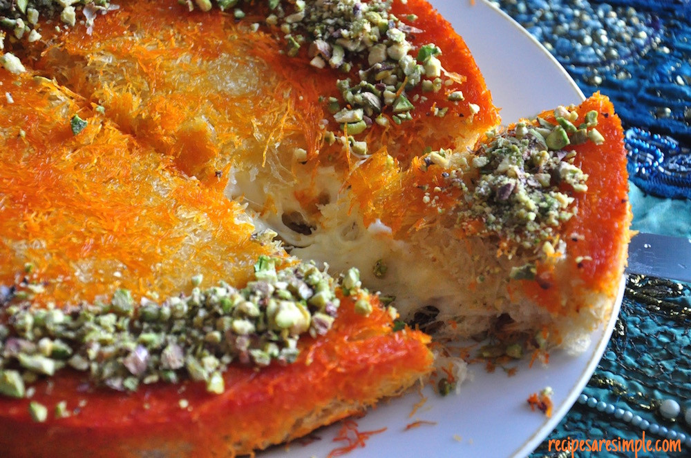 Middle Eastern Desert Recipes
 Kunafa