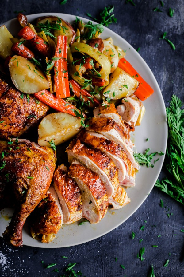 Middle Eastern Dinner Recipes
 Middle Eastern Roast Chicken with Ve ables A Beautiful