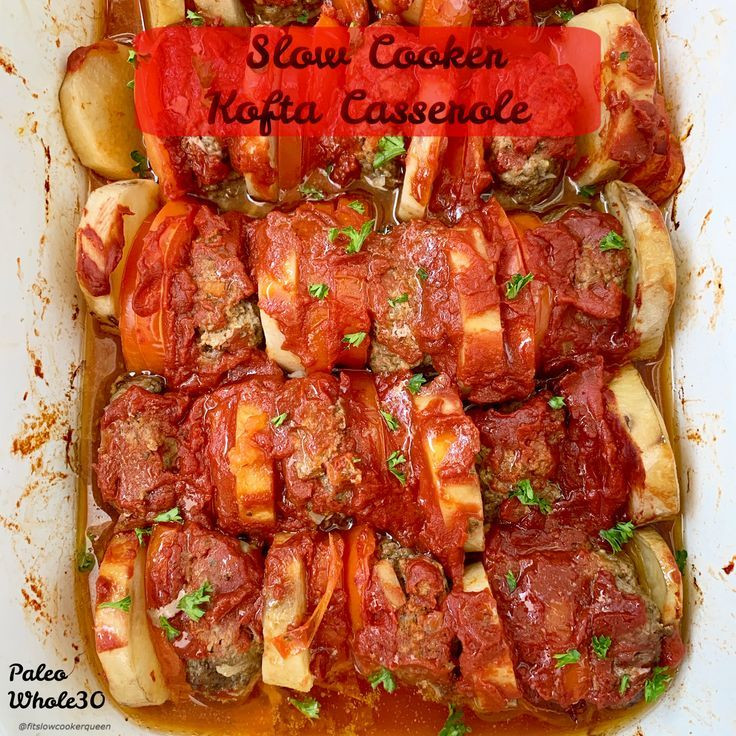 Middle Eastern Slow Cooker Recipes
 Middle Eastern kofta meatball patties potatoes sweet