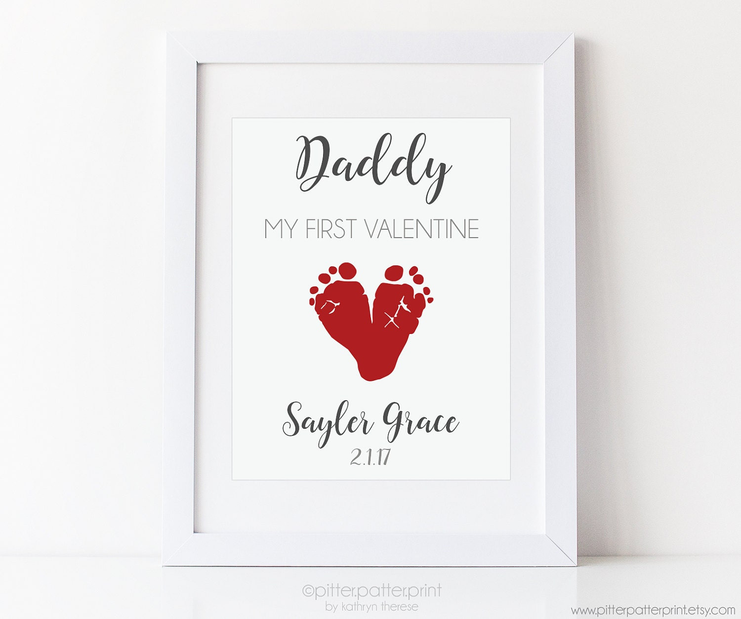New Dad Valentines Day Gifts
 First Valentine s Day Gift for New Dad Daddy Baby