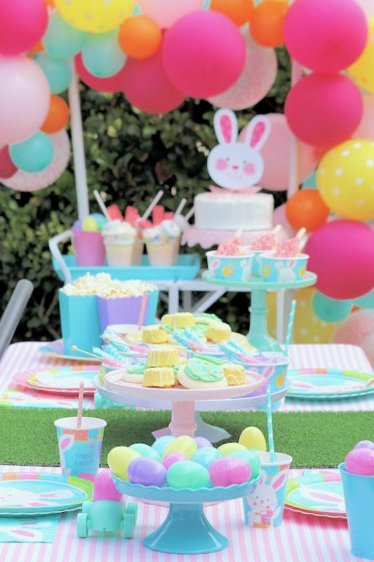 Party City Easter
 LAURA S little PARTY Easter Party Ideas with Party City