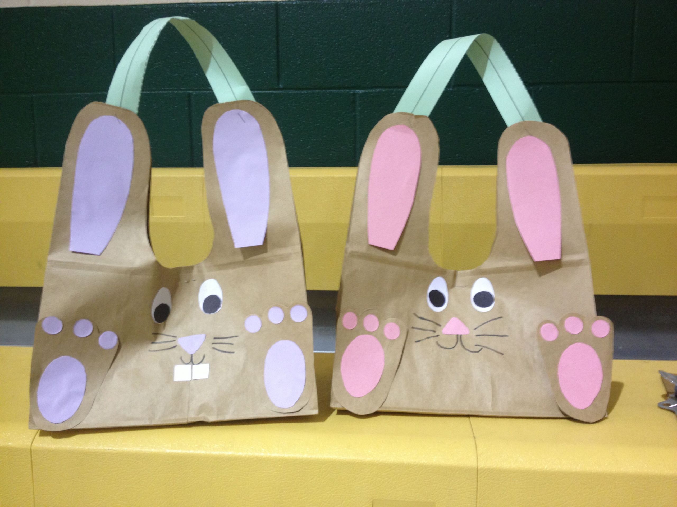 Pre K Easter Crafts
 Bunny bags