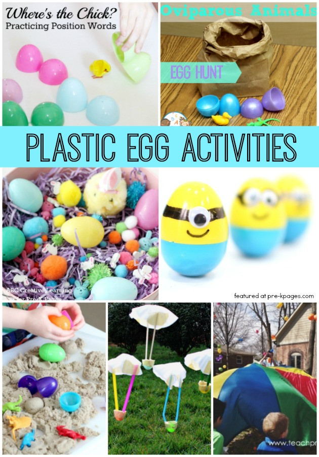 Pre K Easter Crafts
 Preschool Easter Activities using Plastic Eggs Pre K Pages
