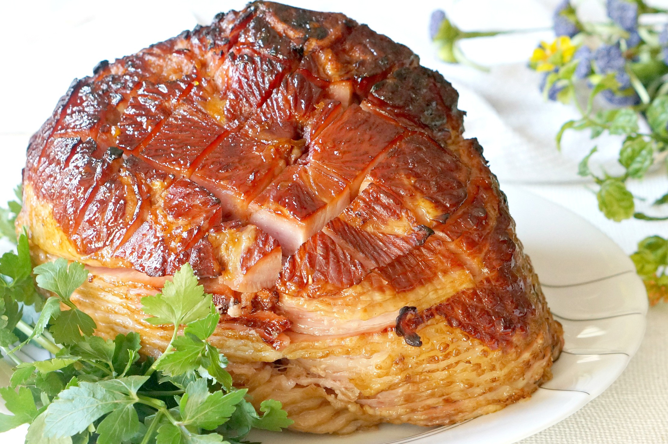 Recipes For Easter Ham
 Easy Easter Ham with Five Simple Glazes Forks and Folly